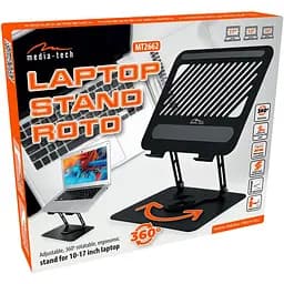 Підставка для ноутбука ROTO 10-17" Aluminum Alloy Media-Tech - мініатюра 5