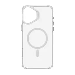 Чехол для Apple iPhone 16 Plus, Clear MagCase, прозрачный, противоударный, магнитный, панель-накладка с поддержкой MagSafe, поддержка беспроводной зарядки магсейф, защита всего корпуса, TPU+PC, ArmorStandart (ARM78562)