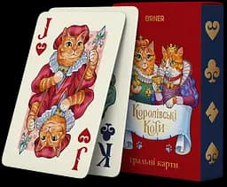 Карти для гри Orner "Королівські коти"