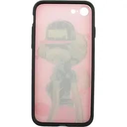 Чохол-накладка PUZOO TPU Case with UV Printing Hip Hop iPhone 7/8/SE 2020 DJ Teddy Pink - мініатюра 5