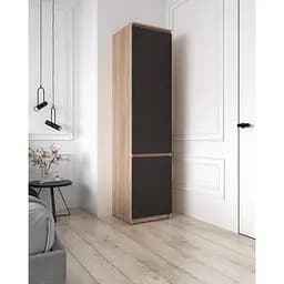 Пенал со штангой Moreli T-218 500x2117x498 мм Дуб сонома/Венге магия (mo-t218-sonoma-vengee)