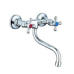 Змішувач для кухні Zegor DMX12-A605 двовентильний 30412