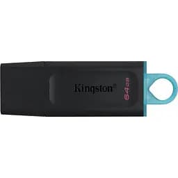 USB Flash накопичувач Kingston 64GB DataTraveler Exodia USB 3.2 black/teal (DTX/64GB)