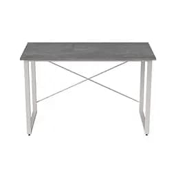 Стіл письмовий Дейв Ferrum-decor 750x1400x600 Білий метал ДСП Бетон 32 мм (FRD-106450) - мініатюра 5