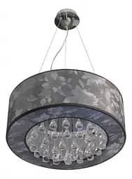 Люстра подвесная Brille галогенная с абажуром G4 20W CH (BR-01 246S/6)