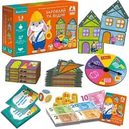 Гра настільна економічна Vladi Toys Crazy Koko Заробляй та будуй (VT2312-04) - мініатюра 3