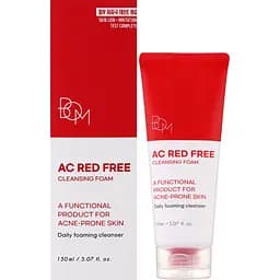 Пінка для вмивання з колоїдною сіркою та саліциловою кислотою Beauty of Majesty AC Red Free Cleansing Foam 150 мл