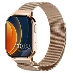 Смарт-годинник металевий Proove Elysium 2.04" amoled золотистий