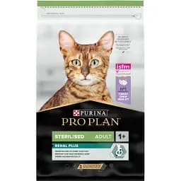 Сухий корм для стерилізованих котів Purina Pro Plan Sterilised Adult 1+ Renal Plus з індичкою 10 кг (12434168) - мініатюра 2