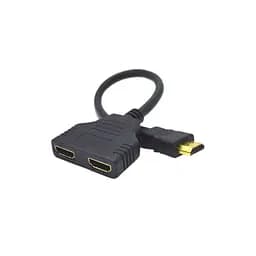 Кабель HDMI-2xHDMI 30 см