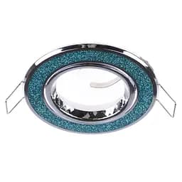 Світильник точковий Brille HDL-DT 32 ShLIGHT BLUE/CHR MR16 163934