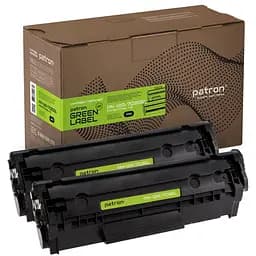 Картридж Canon 703, Black, LBP-2900/3000, 2000 стор, Patron Green, Dual Pack (PN-12A/703DGL)