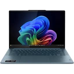 Ноутбук Lenovo Yoga Pro 7 14ASP10, (83LX000CRM), AMD Ryzen AI 9365 до 5,0 ГГц, 14,5" 3K, 32 ГБ, 1 ТВ, AMD Radeon 880M, Windows 11 Home, Tidal Teal