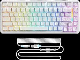 Клавиатура MambaSnake M82 HE Side Printed Contours White (M82-HEMS-SP-CW)