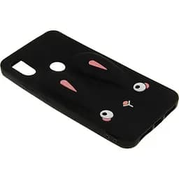Чохол-накладка Toto Silicon Сartoon Network Rabbit Case Xiaomi Redmi S2 Black - мініатюра 3