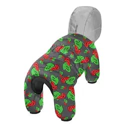 Комбінезон для собак WAUDOG Clothes з малюнком «Калина», S35, В 52-55 см, С 31-36 см