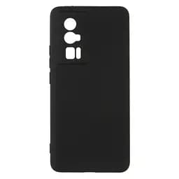 Чехол-накладка для смартфона Xiaomi Poco F5 Pro, противоударный, силиконовый, термополиуретановый (ТПУ), с защитой камеры и корпуса, черный, защита всего корпуса, ArmorStandart (ARM68075)