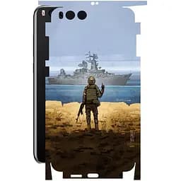 Захисна плівка StatusSKIN для Xiaomi Mi Note 3 Корпус Вініл Корабель