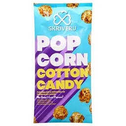 Карамелізований попкорн Skriveru Gotina зі смаком цукрової вати 120 г