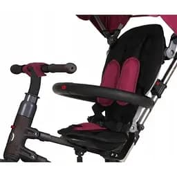 Дитячий складаний триколісний велосипед Qplay Rito Rubber Purple фіолетовий (S380-2PurpleRubber) - мініатюра 3