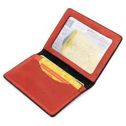 Шкіряна обкладинка для документів GRANDE PELLE 10х7,5х1 см acs0018520 - мініатюра 3