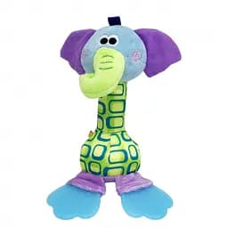 Мягкая игрушка-погремушка "Слон" TM Happy Monkey MGZ-1216-2 с колокольчиком