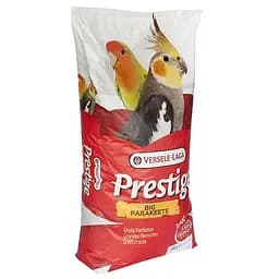 Корм для середніх папуг Versele-Laga Prestige Big Parakeets 20 кг зернова суміш горіхи