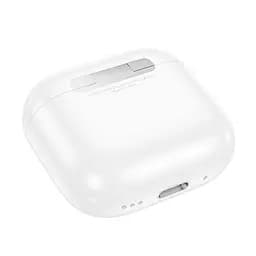 Бездротові навушники Hoco EW84 True wireless stereo headset, BT5.4, 35mAh, 300mAh, 6h, white - мініатюра 4