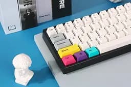 Клавіатура Varmilo APT108 CMYK C-TK Red WL/USB-A White Led (A93A024D4A5A17A007) - мініатюра 3