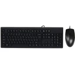 Комплект (клавіатура, миша) A4Tech KR-8372S Black (KR-8372S (Black))