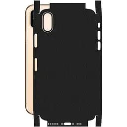 Захисна плівка StatusSKIN для Apple iPhone XS Корпус Вініл Матрикс чорний