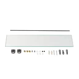 Дзеркало Lidz Anny 140.07.02 425x575x105 настінне з поличкою прямокутне з дугоподібним верхом та фігурними боками LD78AN4557 - мініатюра 6