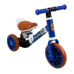 Трехколесный детский велосипед-велобег Best Trike 2в1 51x23x19 см синий 000231939 - мініатюра 2