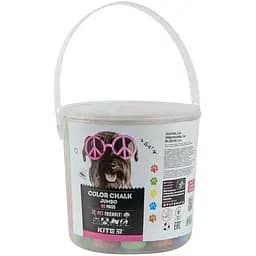 Крейда воскова Kite Kite Dogs Jumbo у відерці 15 шт. (K22-074)