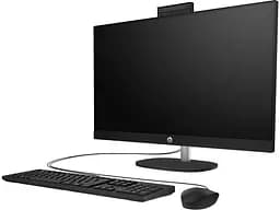 Комп'ютер персональний моноблок HP All-in-One 27' FHD IPS AG AMD R7-7730U 16GB F512GB UMA Wi-Fi кл+м DOS чорний (A45DXEA) - мініатюра 3