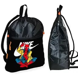Рюкзак-мешок для школы Человек-паук "Spider-Man"детская сумка для обуви и спортивной одежды (01518)