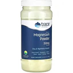 Магний Trace Minerals Magnesium Powder Stress-X со вкусом лимона и лайма 350 мг 250 г 