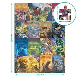 Пазл класичний Harry Potter Книжкові обкладинки 200657, 250 елементів - мініатюра 5