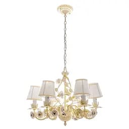 Люстра підвісна Brille з абажуром флористика E14 40W BG (BKL-519S/6)