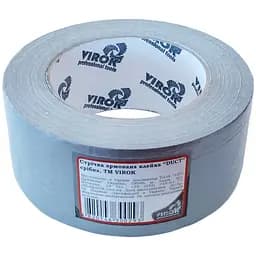 Лента клейкая армированная Virok DUCT 48мм х 25м серебряная (23V325)