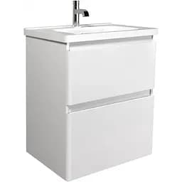 Тумба Мойдодир Палермо 60-U в ванну з умивальником Creavit ID-60 Білий