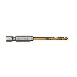Свердло по металу RedHEX SHOCKWAVE HSS-TiN MILWAUKEE, діаметр 4,0х71,5х26мм, (2шт) - мініатюра 2