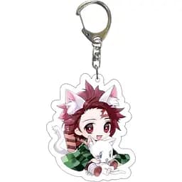 Брелок Клинок, який знищує демонів Demon Slayer акриловий (CH DS AK 03)