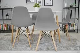 Крісло Jumi Plastic Chair Grey - мініатюра 6