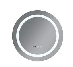 Дзеркало Mixxus PLAIN MC02-60-CASE з LED Touch, Anti-fog, димером, рег. яскравості, годинником (MI6661) - мініатюра 3