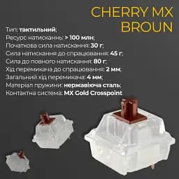 Клавіатура Ducky One 3 TKL Cherry MX Brown Matcha Cream (DKON2187-BUAPXМAEGGC1) UA [126111] - мініатюра 7