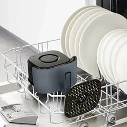 Мультипіч Tefal EasyFry Compact 1300 Вт темно-синя (EY145B10) - мініатюра 6