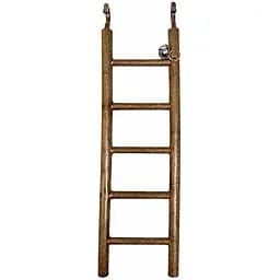 Игрушка для птиц TatraPet Dodo лестница с колокольчиком 25 см
