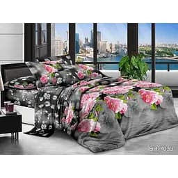 Комплект постільної білизни TAG Tekstil Євро 000210220 (BR-7033)