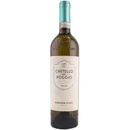 Вино игристое Castello del Poggio Moscato d’Asti, белое, 5%, 0,75 л